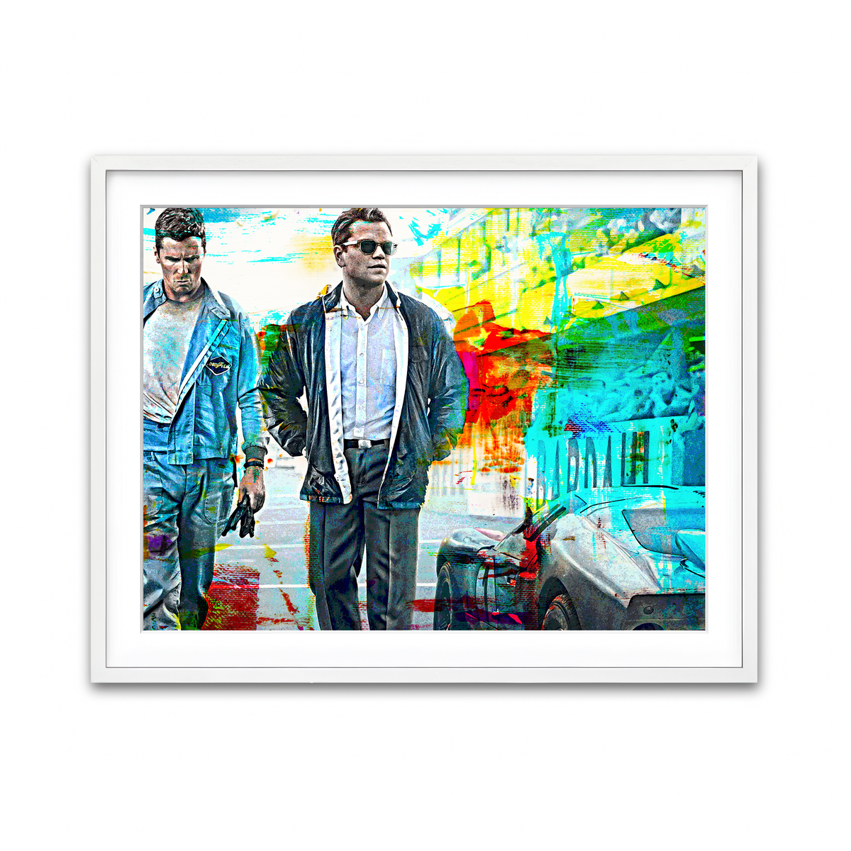 Framed Print 4x3 White