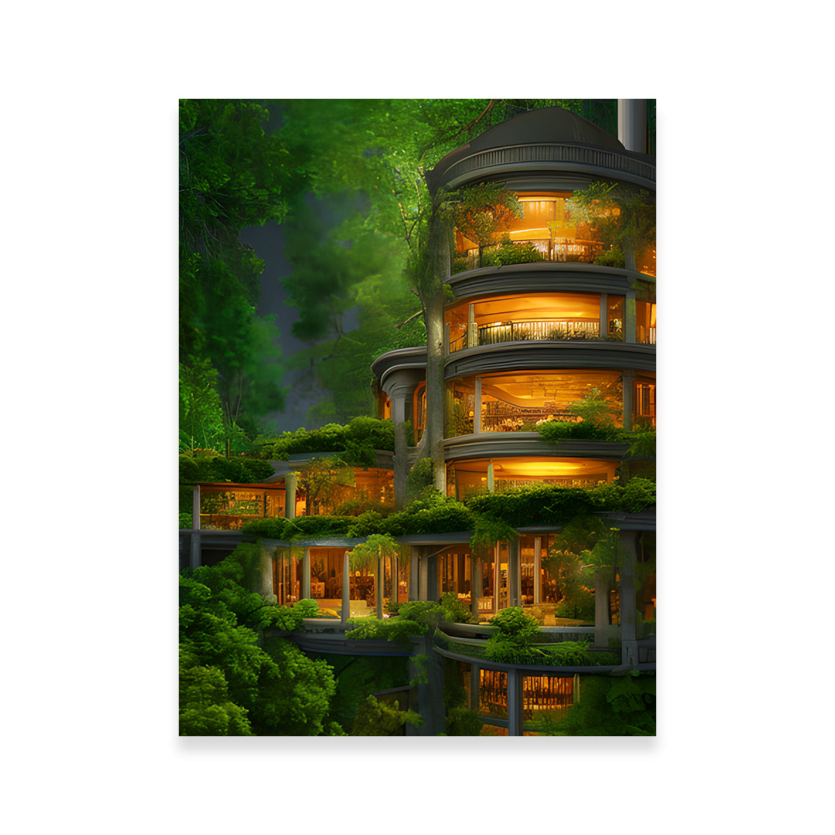 Forest Terrace Wall Art