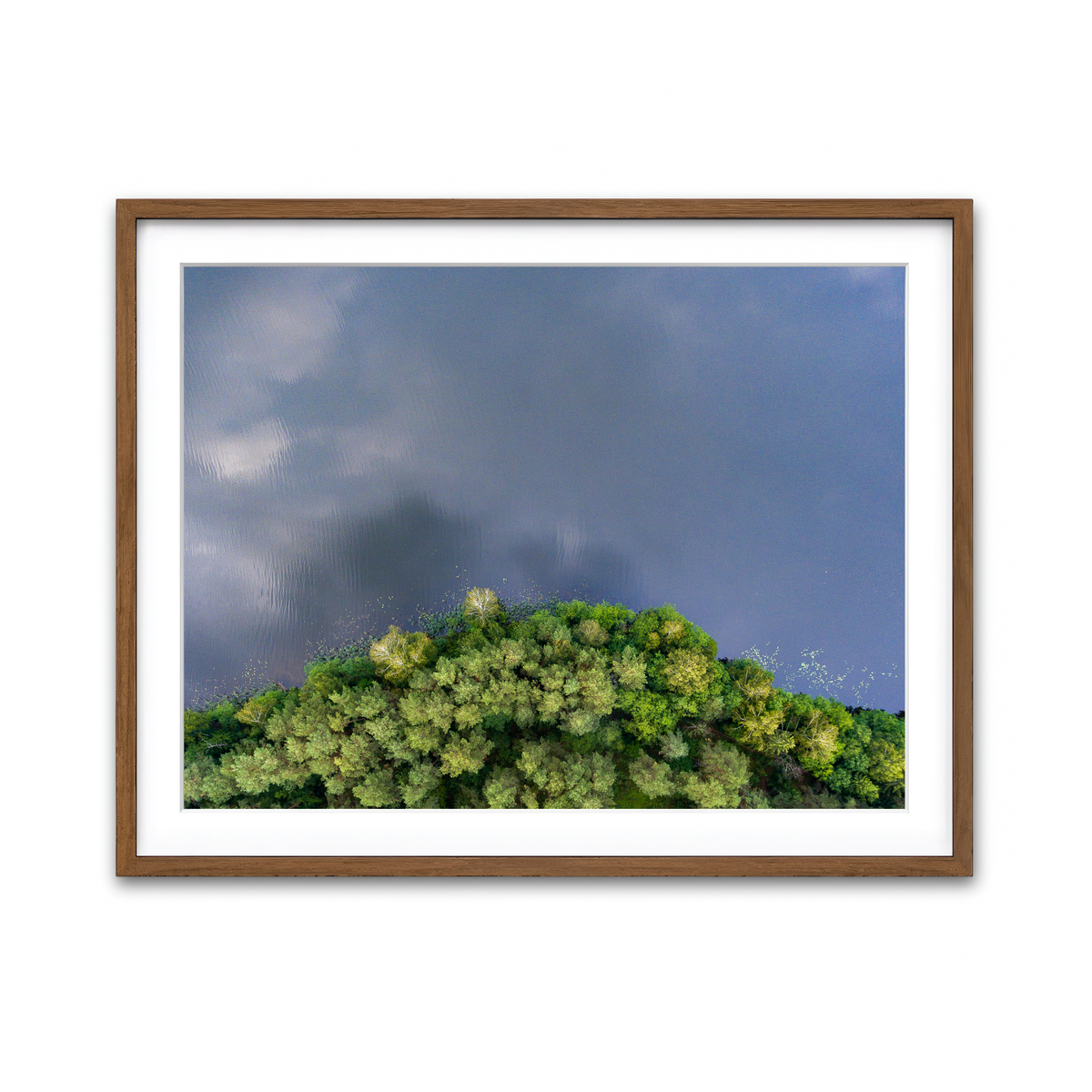 Framed Print 4x3 Walnut