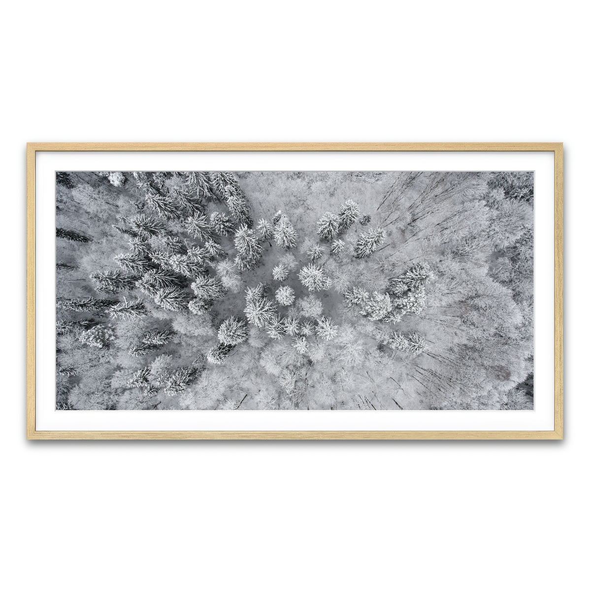 Framed Print 2x1 Natural