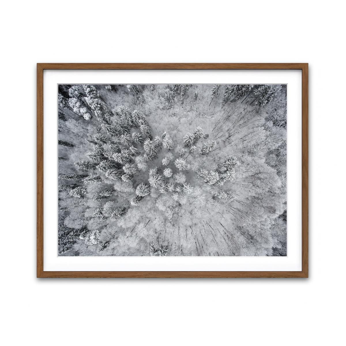 Framed Print 4x3 Walnut