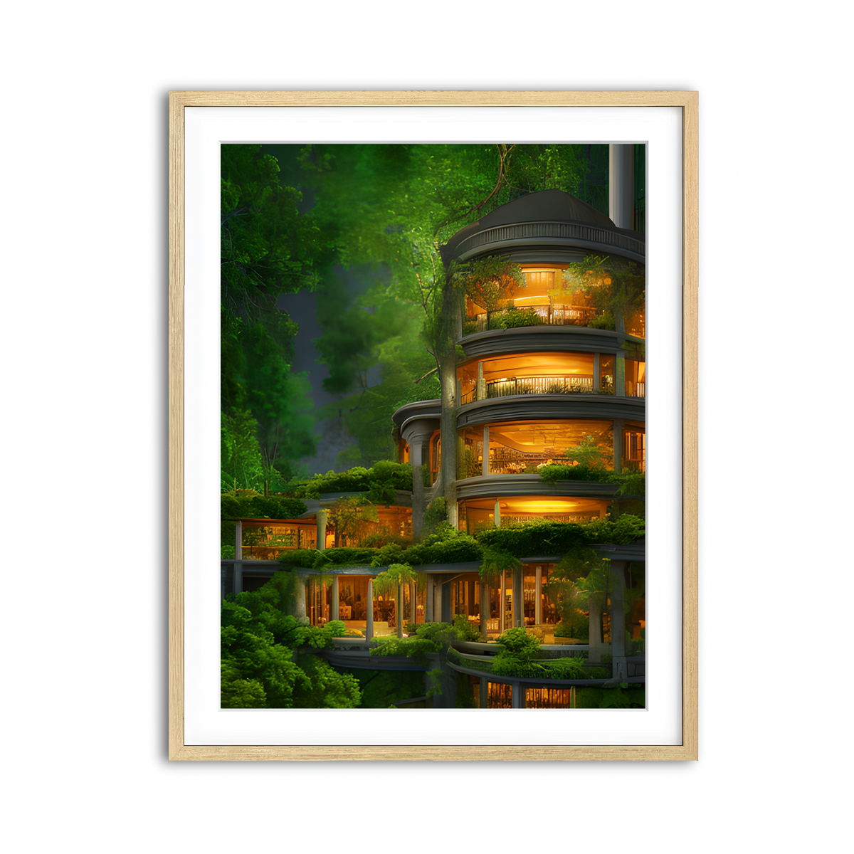 Framed Print 3x4 Natural