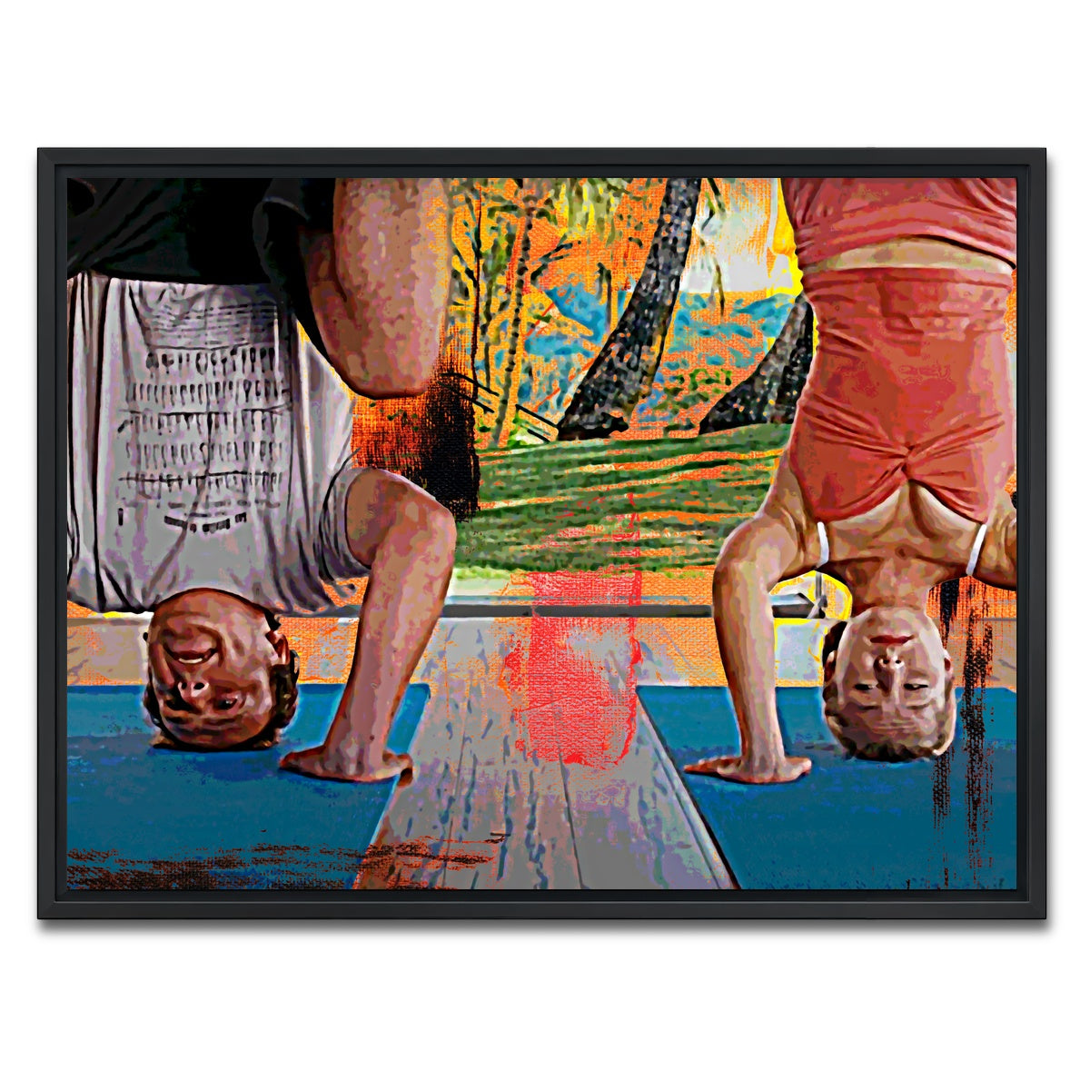 AUTO-MOCKUP WHITE | Forgetting Sarah Marshall | 1 Piece | Black Framed Canvas | group=4x3