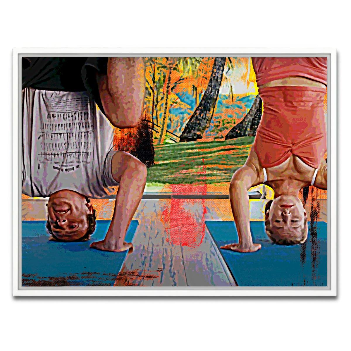 AUTO-MOCKUP WHITE | Forgetting Sarah Marshall | 1 Piece | White Framed Canvas | group=4x3