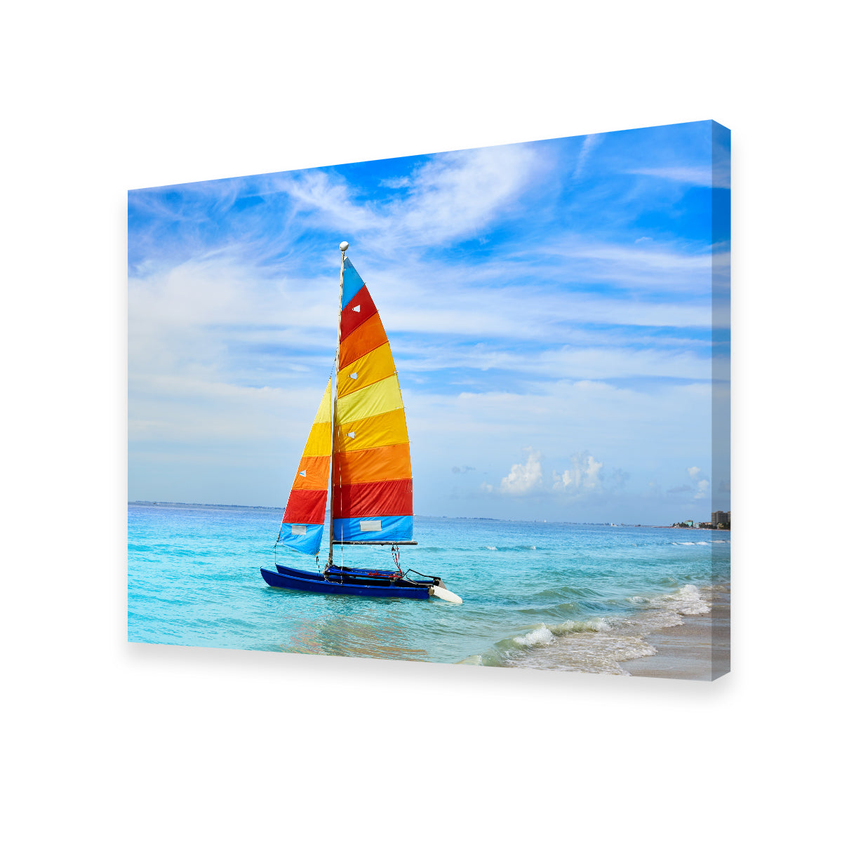 Fort Myers Beach Sailboat Wall Art
