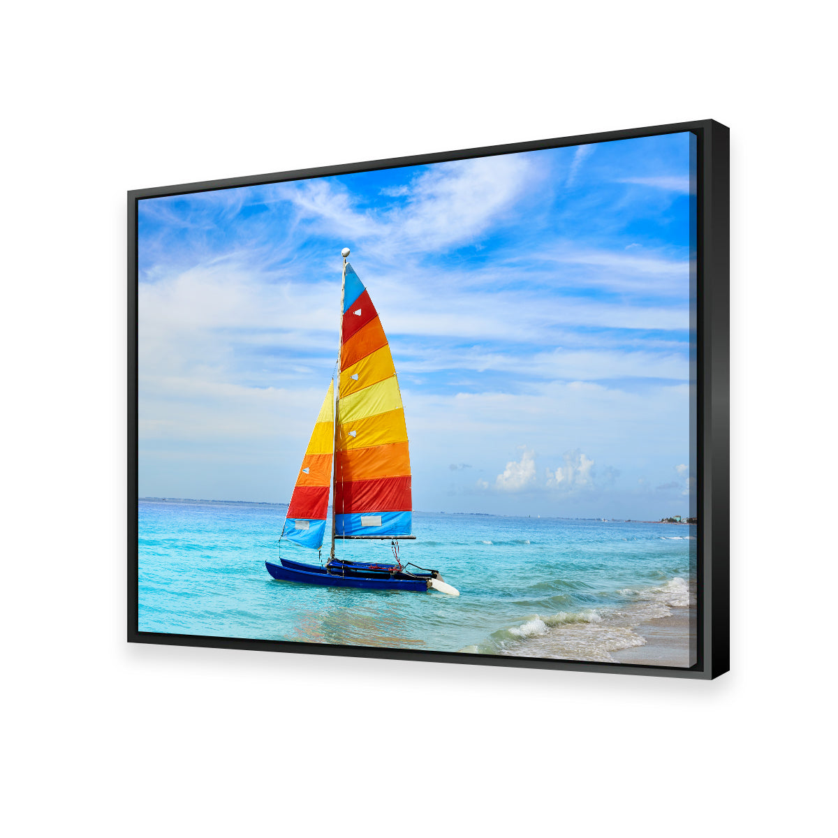 Fort Myers Beach Sailboat Wall Art