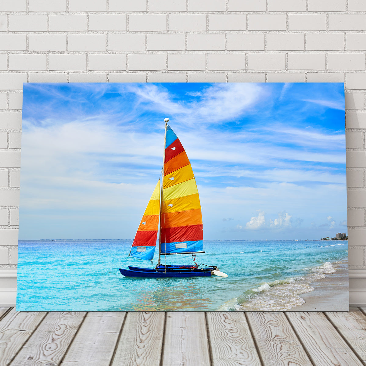 Fort Myers Beach Sailboat Wall Art