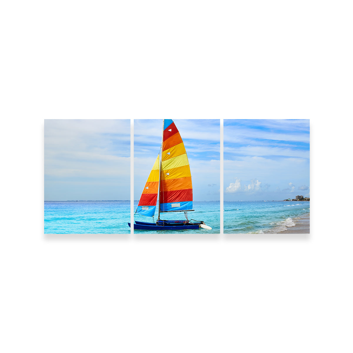 Fort Myers Beach Sailboat Wall Art