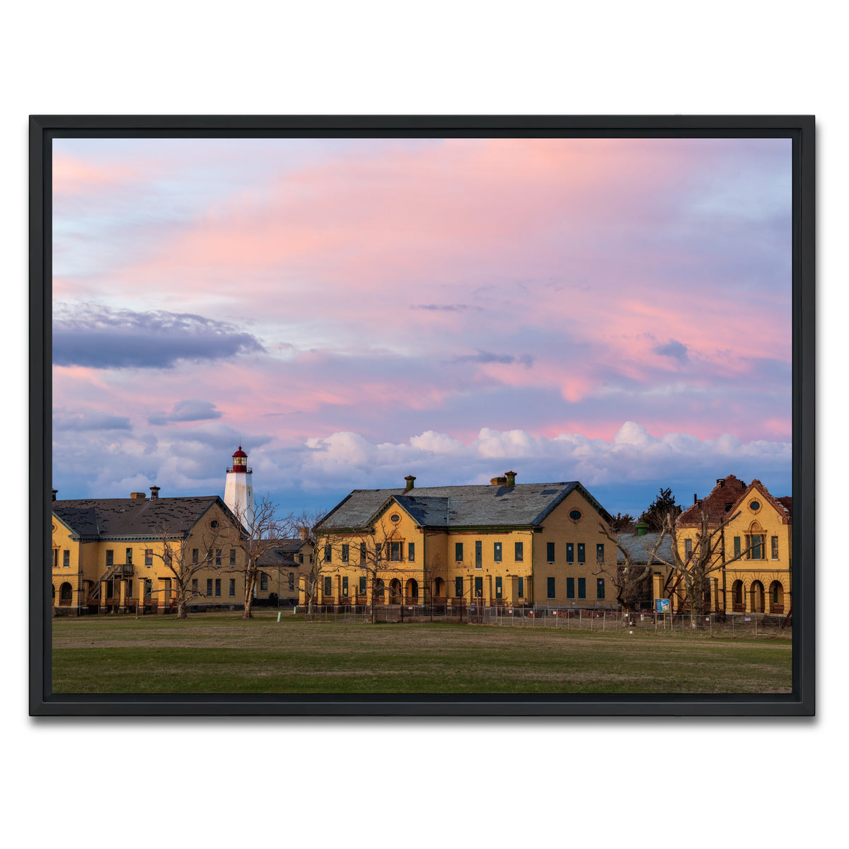 AUTO-MOCKUP WHITE | Fort Hancock, NJ | 1 Piece | Black Framed Canvas | group=4x3