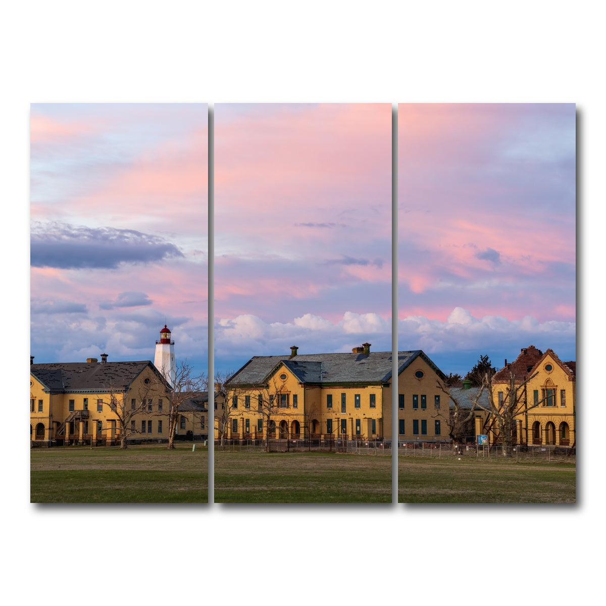 AUTO-MOCKUP WHITE | Fort Hancock, NJ | 3 Piece | Gallery Wrap Canvas | group=8x18