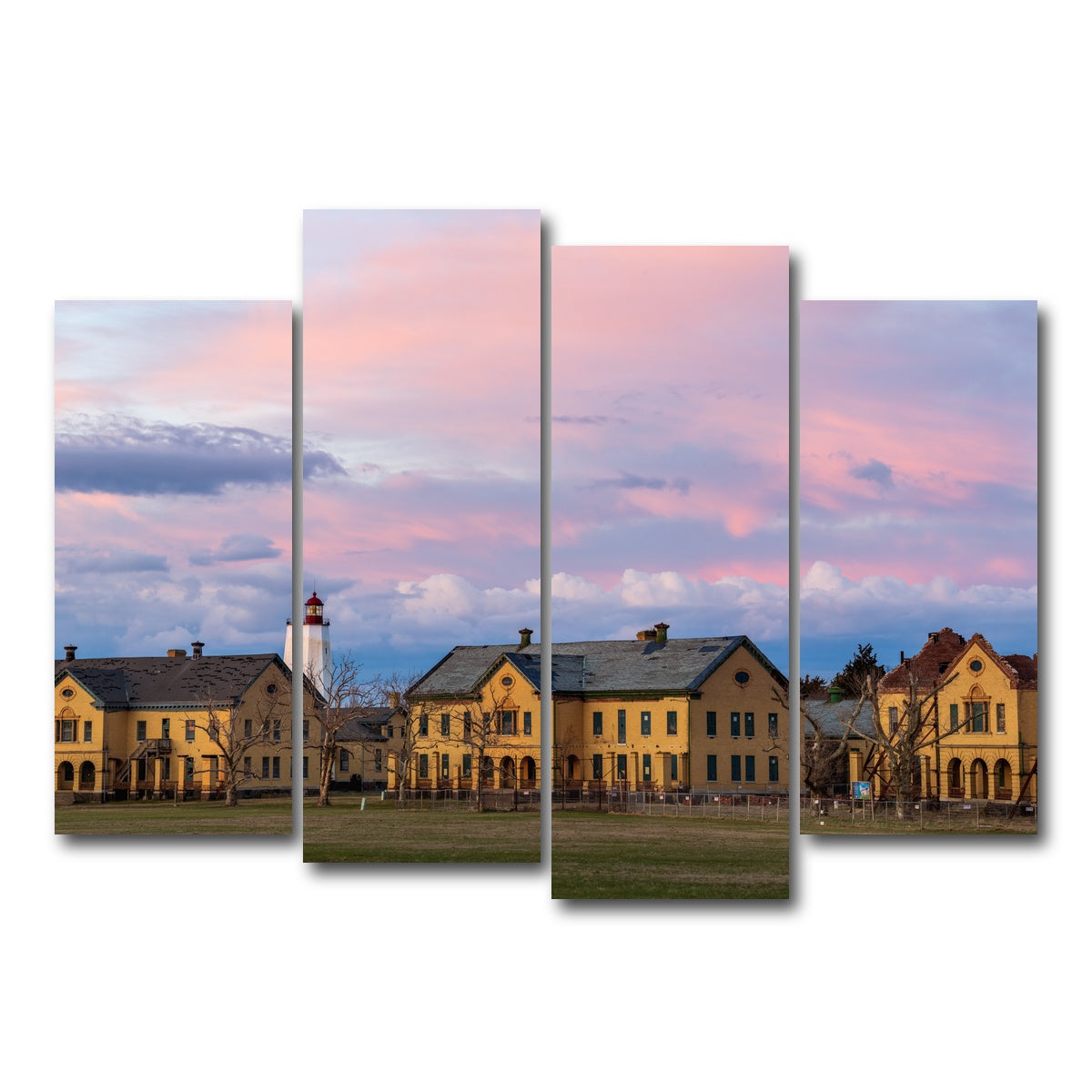 AUTO-MOCKUP WHITE | Fort Hancock, NJ | 4 Piece | Gallery Wrap Canvas | group=4_normal