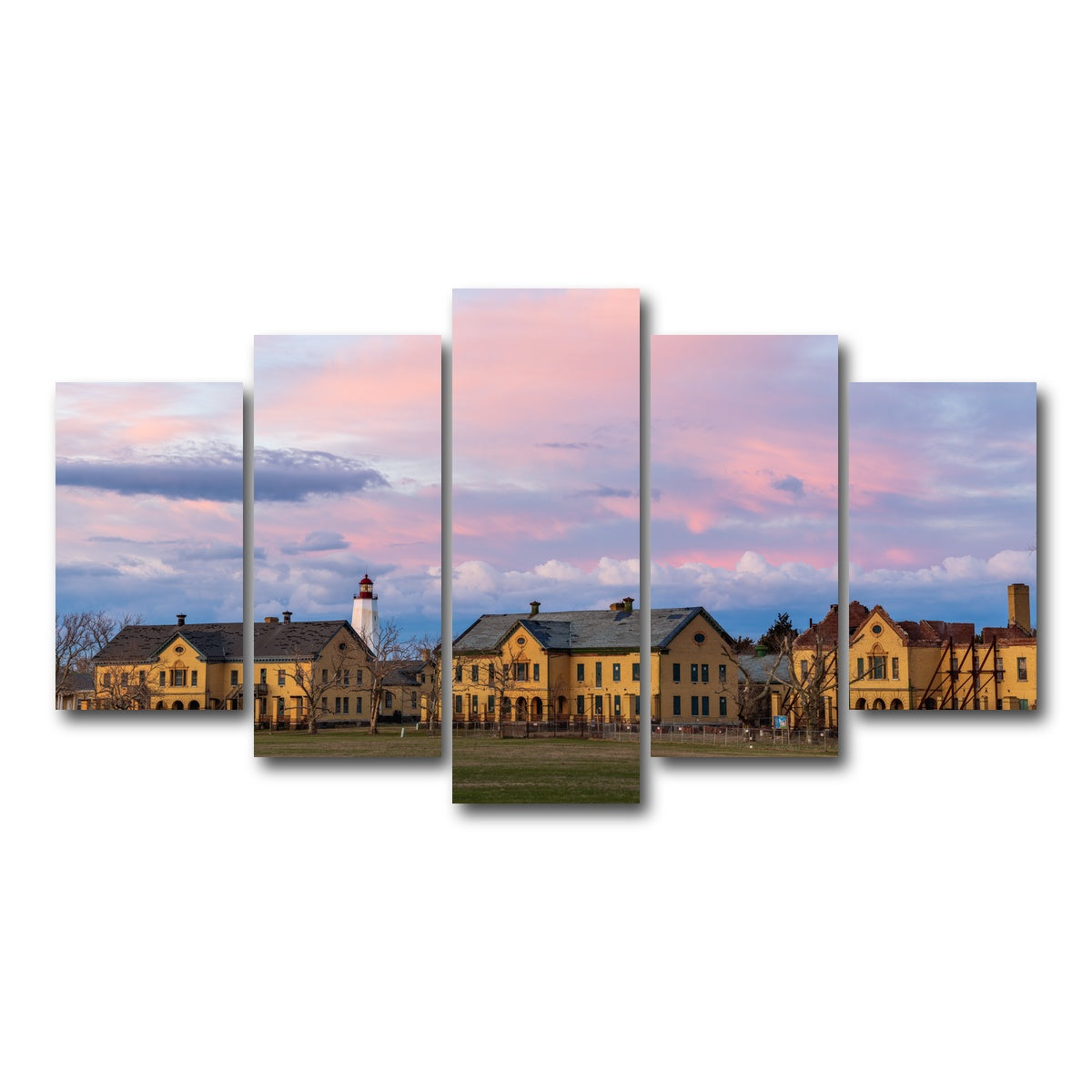AUTO-MOCKUP WHITE | Fort Hancock, NJ | 5 Piece | Gallery Wrap Canvas | group=5_normal
