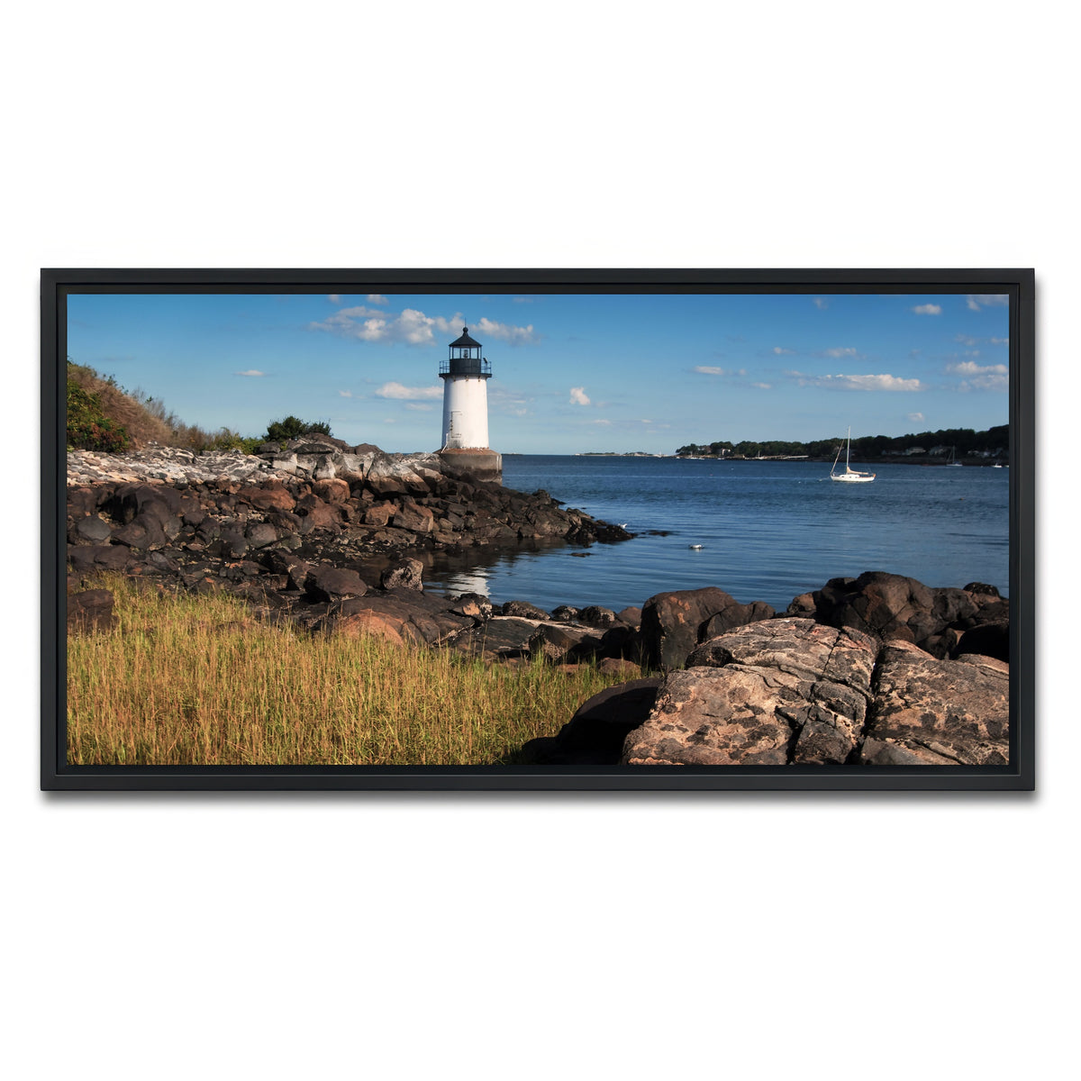 AUTO-MOCKUP WHITE | Fort Pickering | 1 Piece | Black Framed Canvas | group=2x1