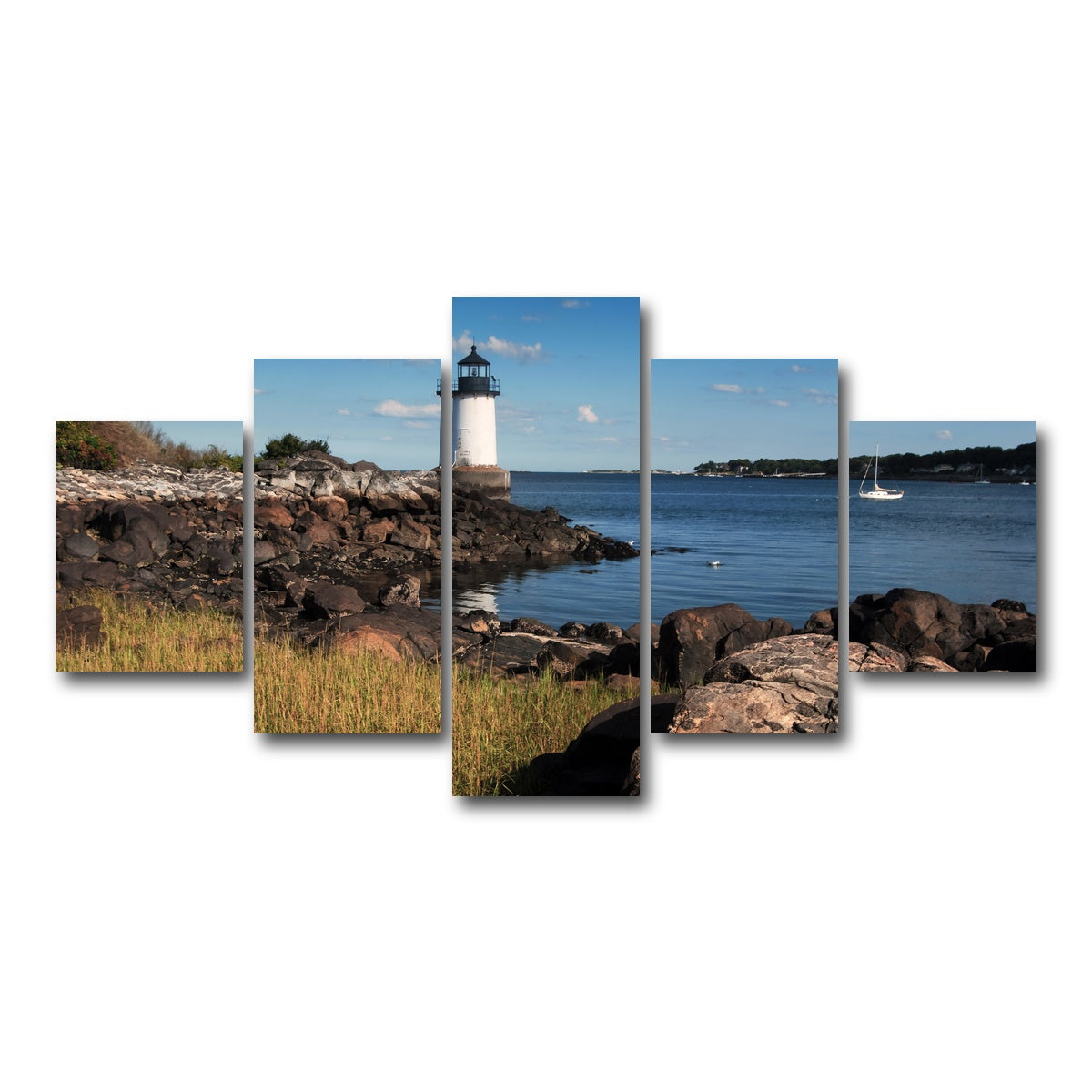 AUTO-MOCKUP WHITE | Fort Pickering | 5 Piece | Gallery Wrap Canvas | group=5_short