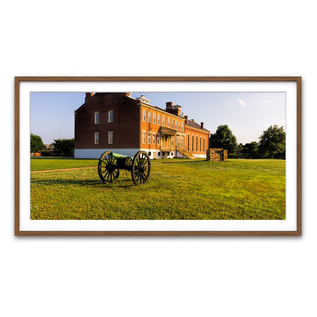 Framed Print 2x1 Walnut