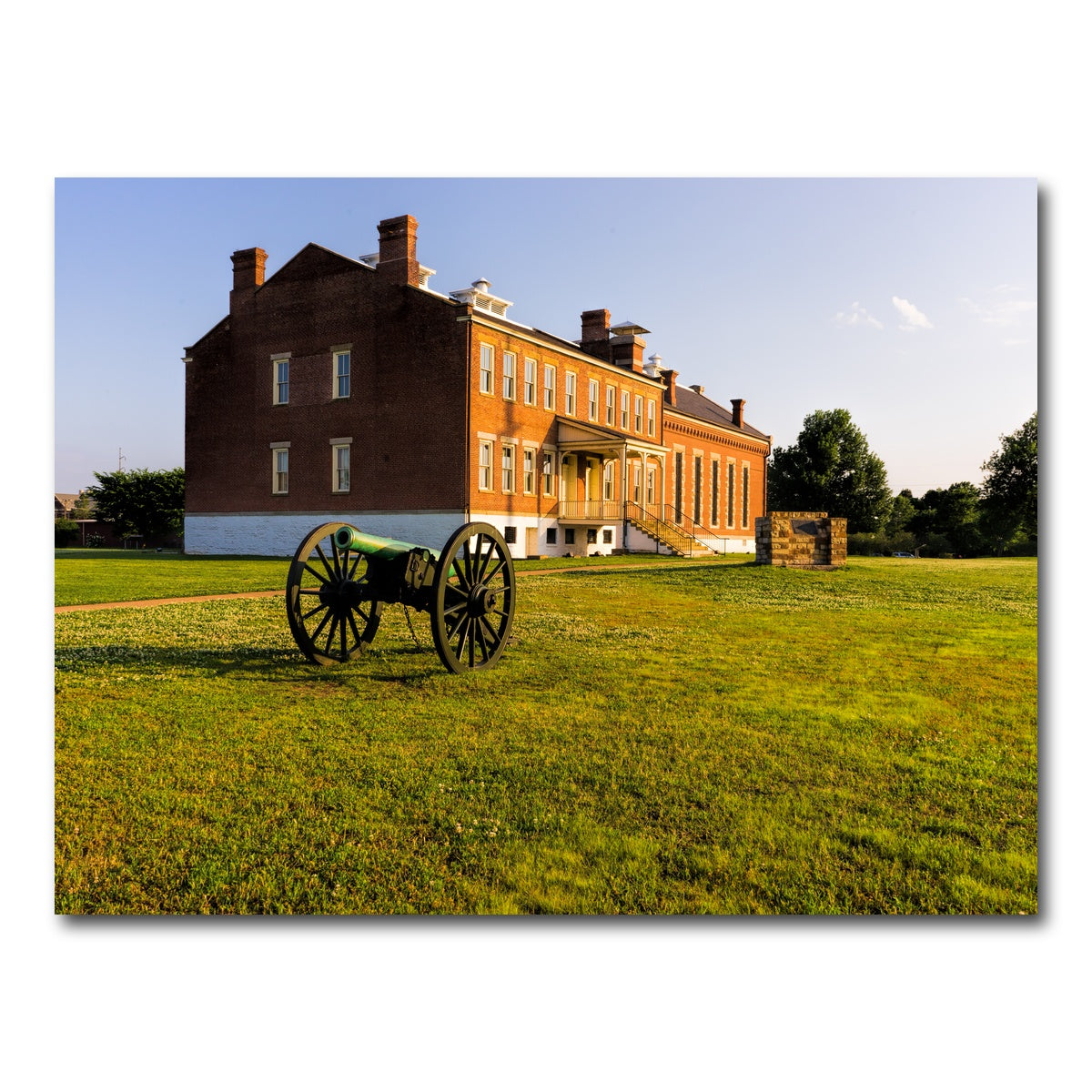AUTO-MOCKUP WHITE | Fort Smith National Historic Site | 1 Piece | Gallery Wrap Canvas | group=4x3