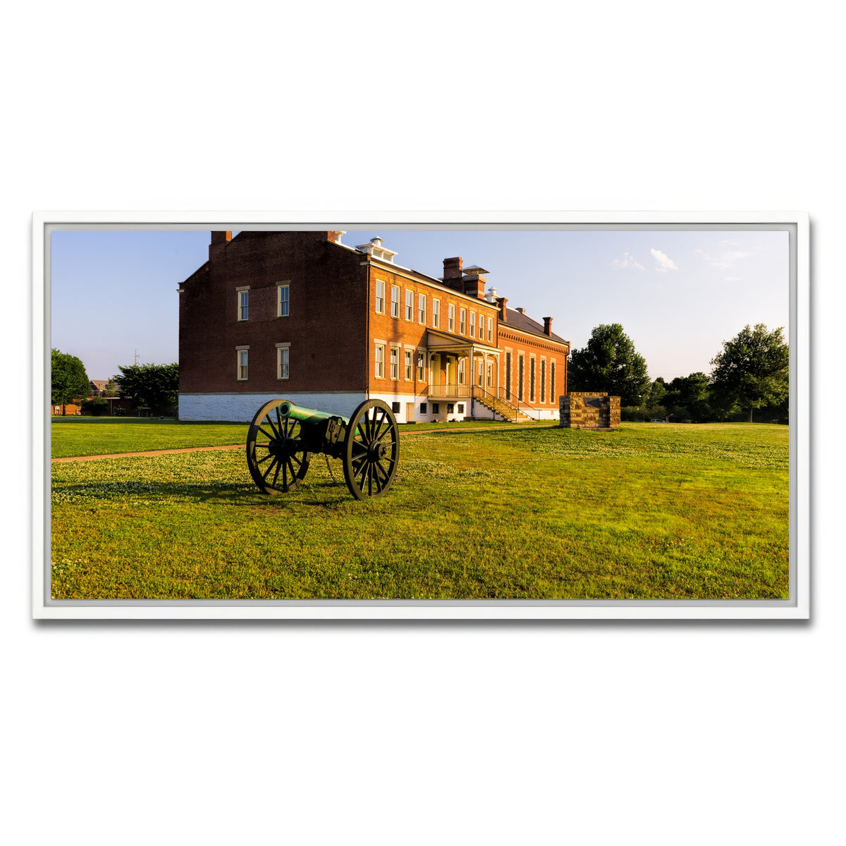 AUTO-MOCKUP WHITE | Fort Smith National Historic Site | 1 Piece | White Framed Canvas | group=2x1