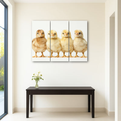 AUTO-MOCKUP ROOM | Four Baby Chickens