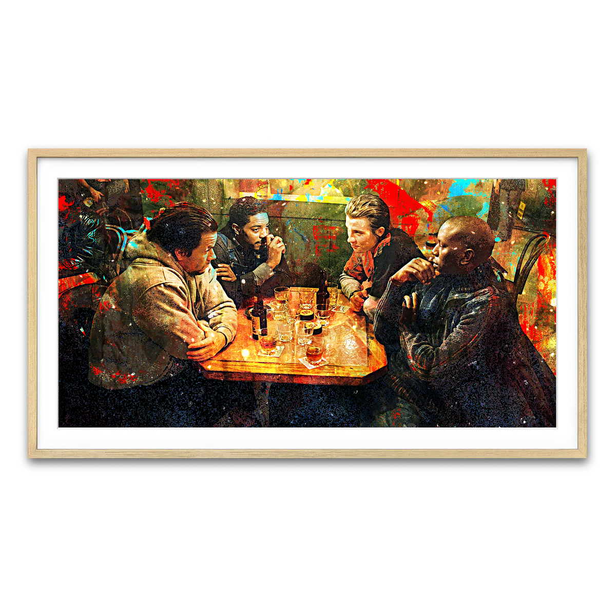 Framed Print 2x1 Natural