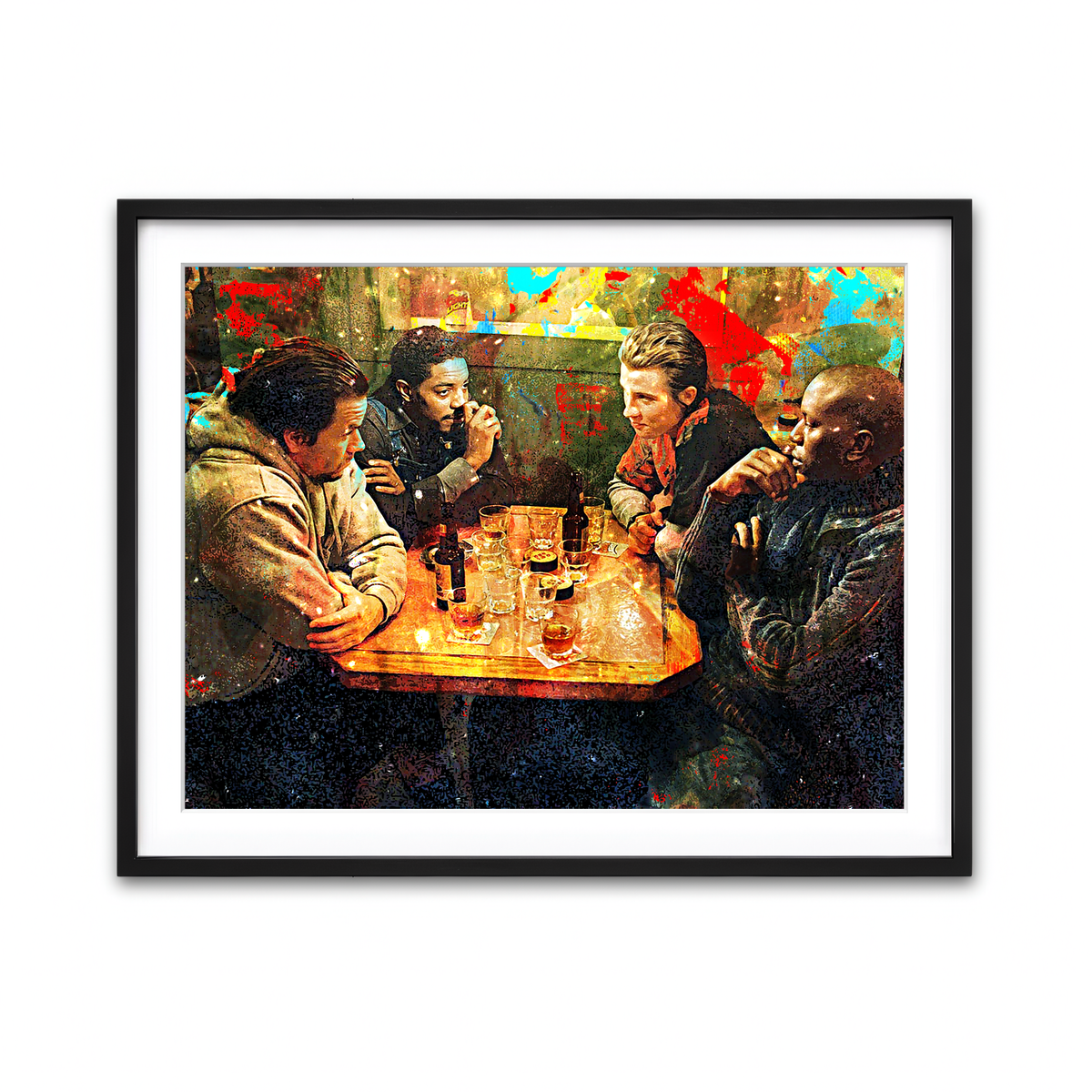 Framed Print 4x3 Black