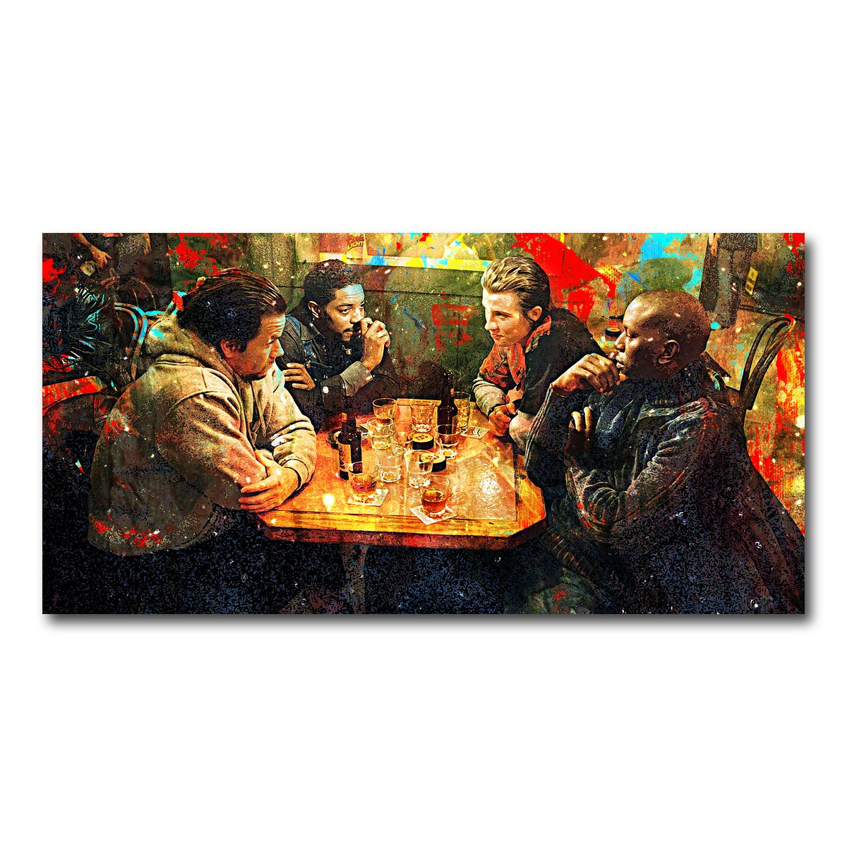 AUTO-MOCKUP WHITE | Four Brothers | 1 Piece | Gallery Wrap Canvas | group=2x1