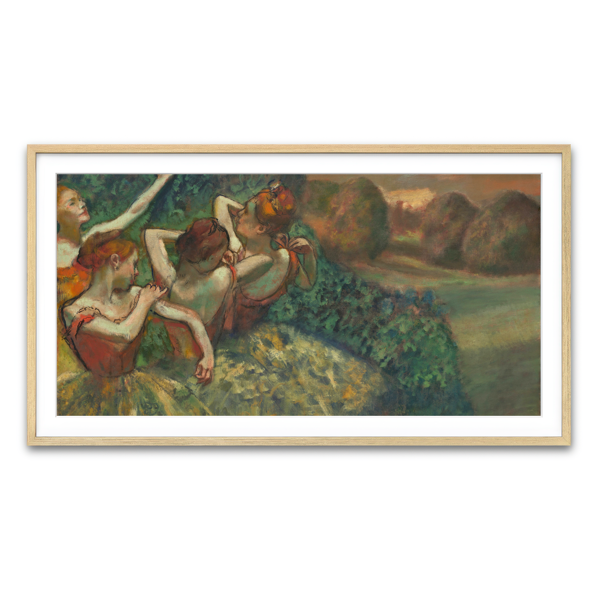 Framed Print 2x1 Natural