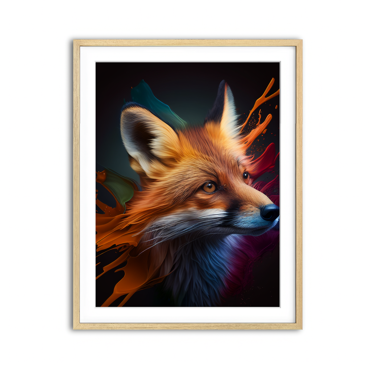 Framed Print 3x4 Natural
