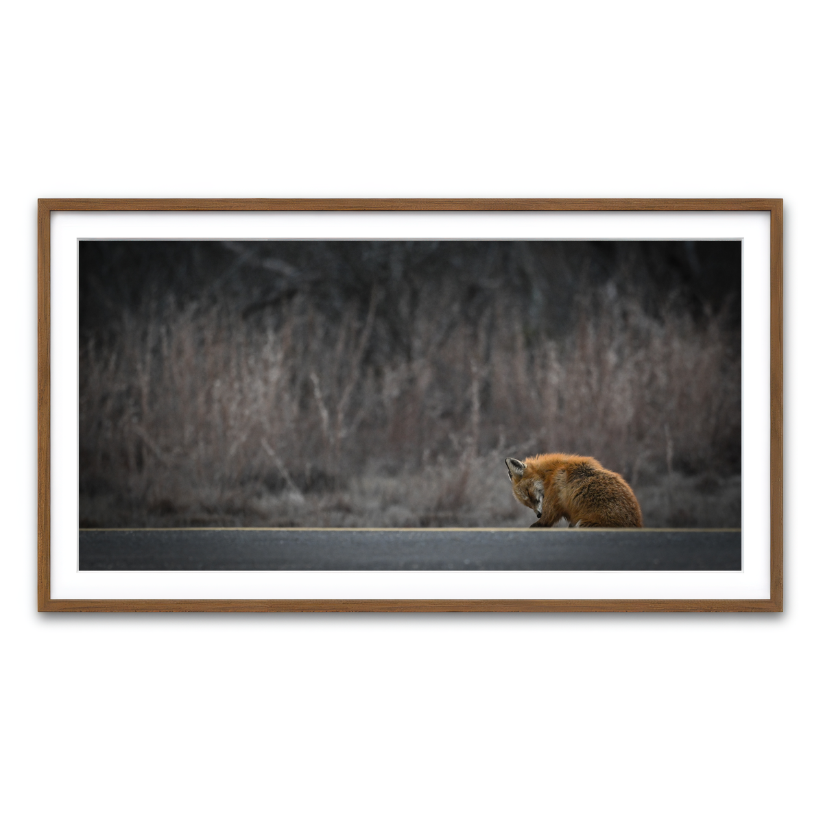Framed Print 2x1 Walnut