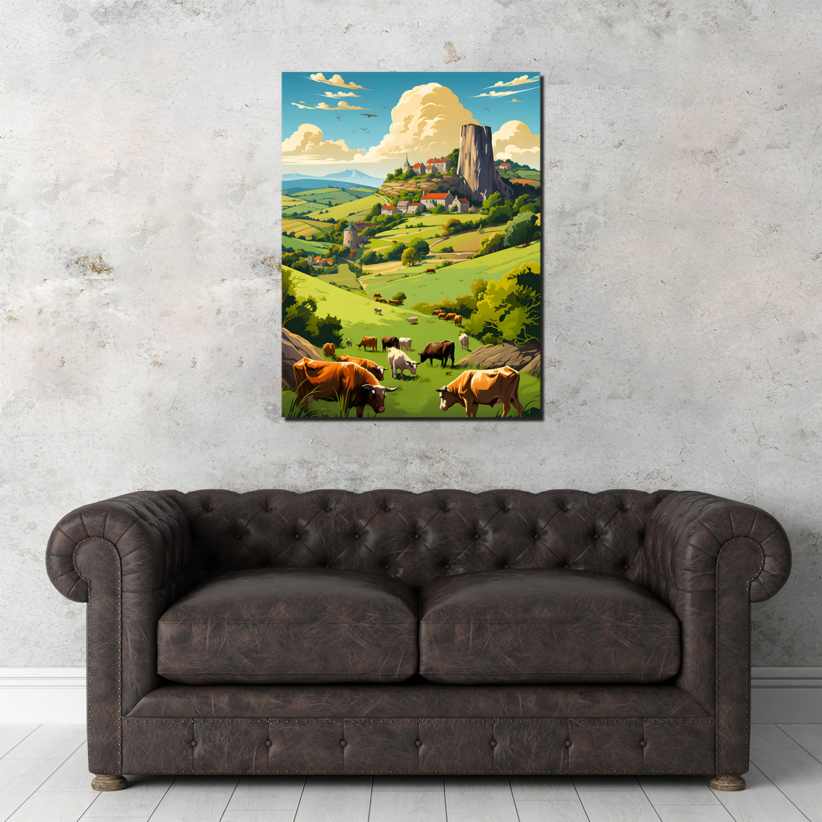 French Countryside Wall Art