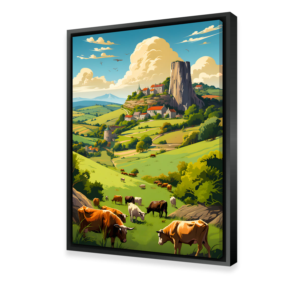 French Countryside Wall Art