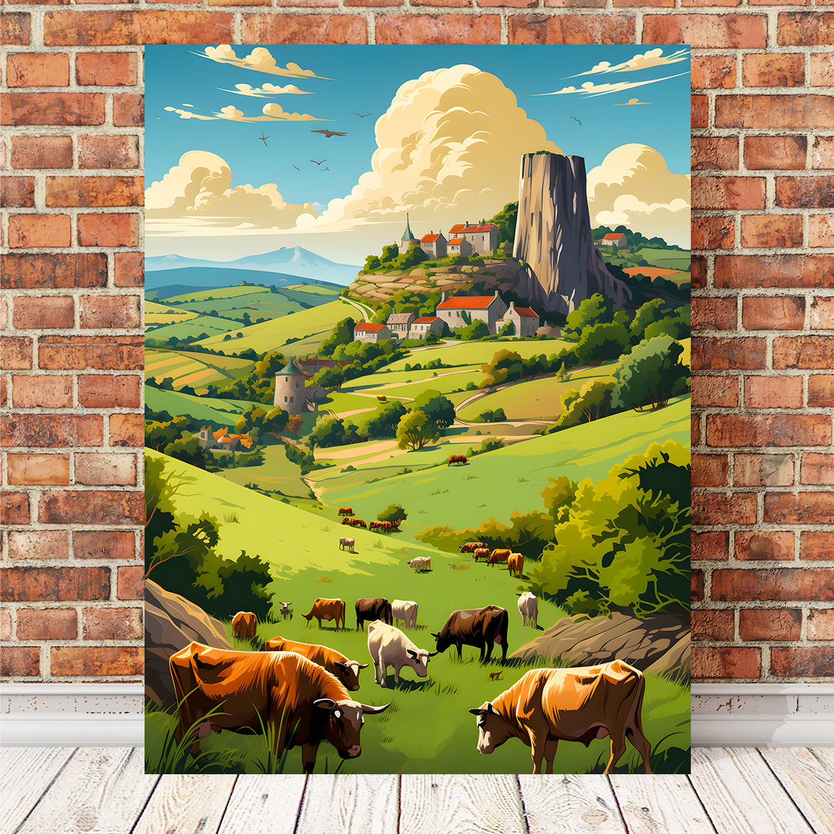 French Countryside Wall Art