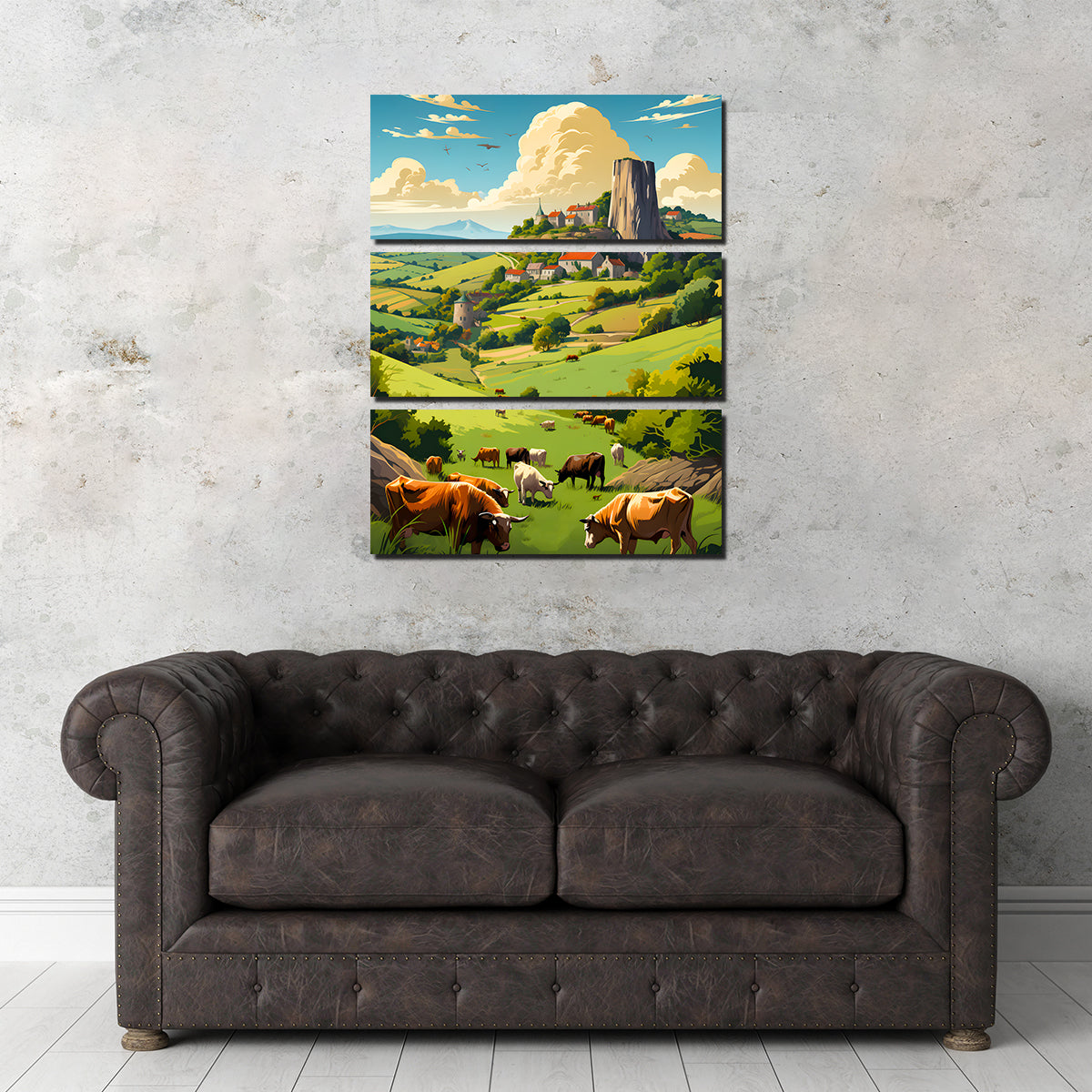 French Countryside Wall Art
