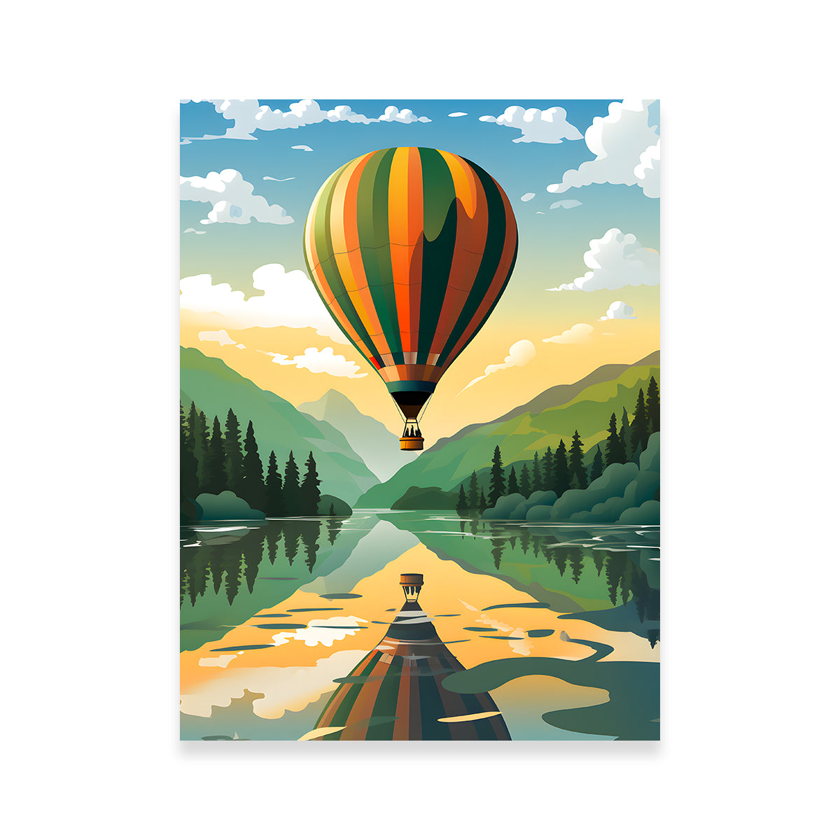 France - Serre-Poncon Lake Wall Art
