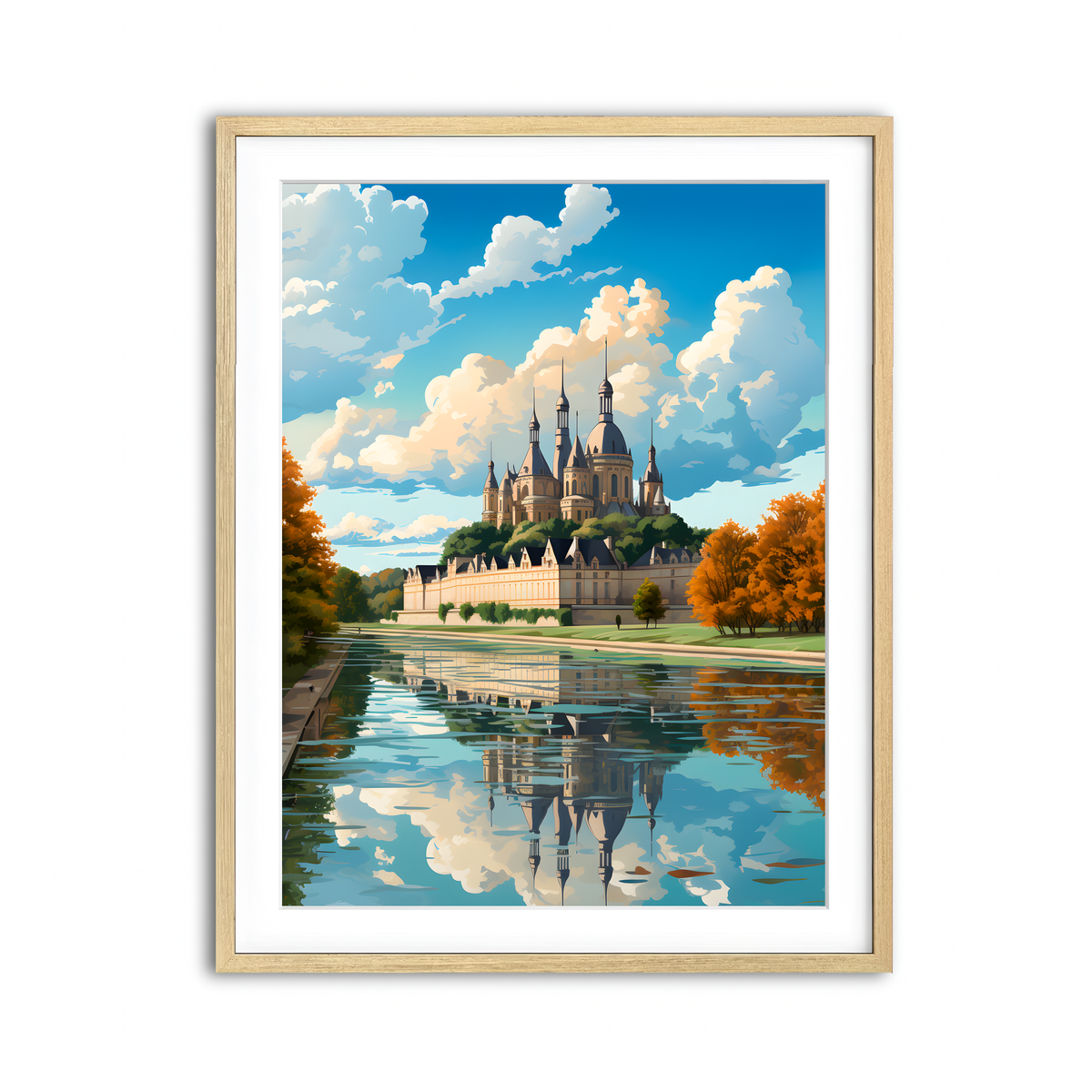 Framed Print 3x4 Natural
