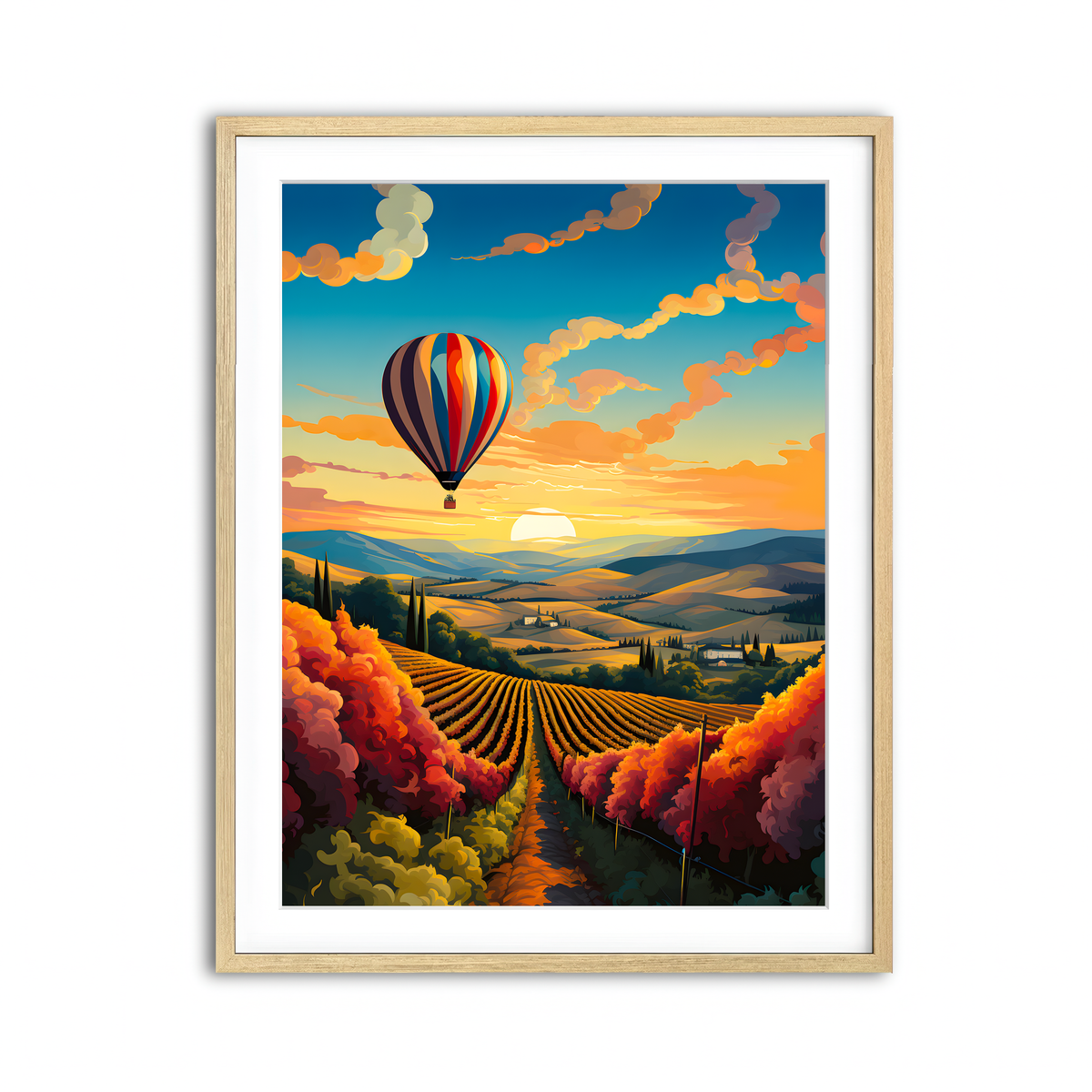 Framed Print 3x4 Natural