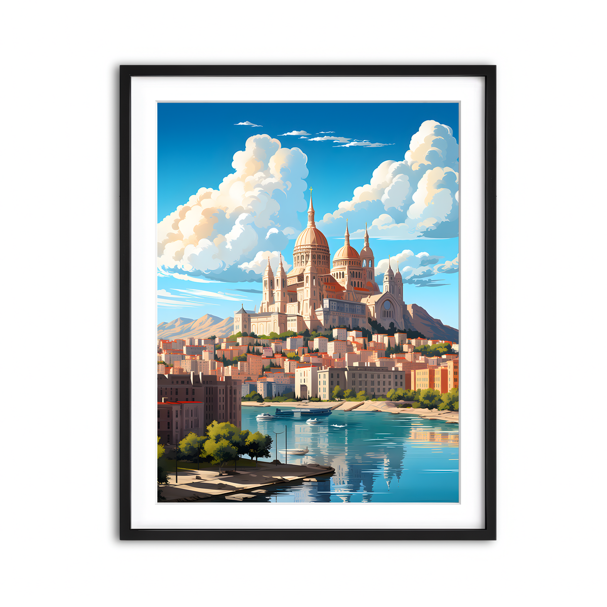 Framed Print 3x4 Black