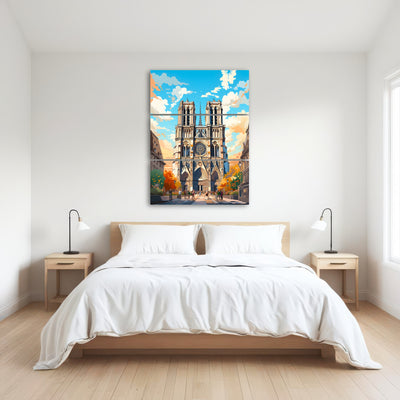 AUTO-MOCKUP ROOM | France - Notre Dame Cathedral