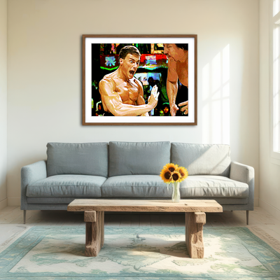 AUTO-MOCKUP ROOM | Frank Dux Wall Art