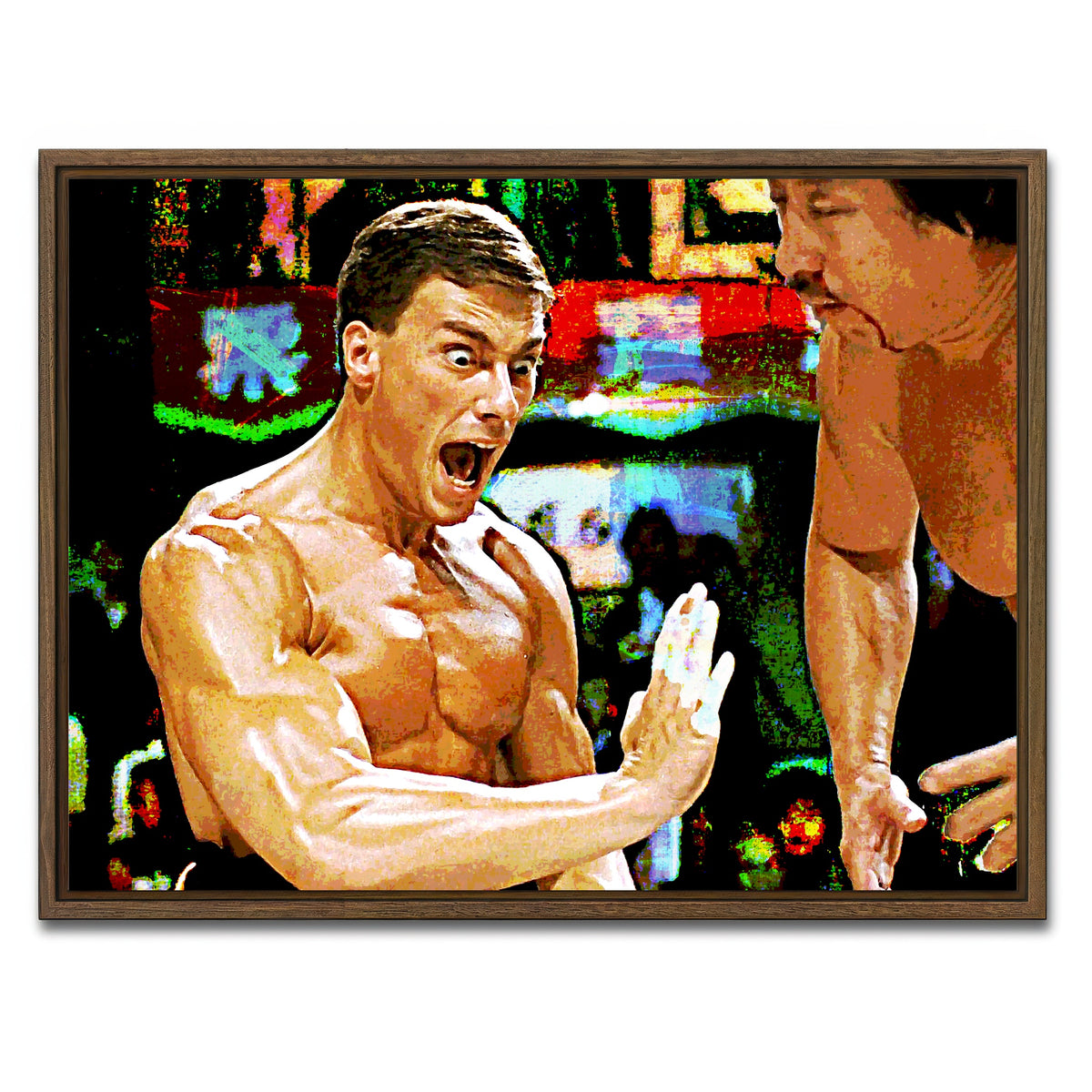 AUTO-MOCKUP WHITE | Frank Dux | 1 Piece | Walnut Framed Canvas | group=4x3