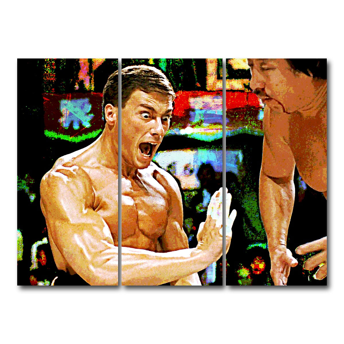 AUTO-MOCKUP WHITE | Frank Dux | 3 Piece | Gallery Wrap Canvas | group=8x18