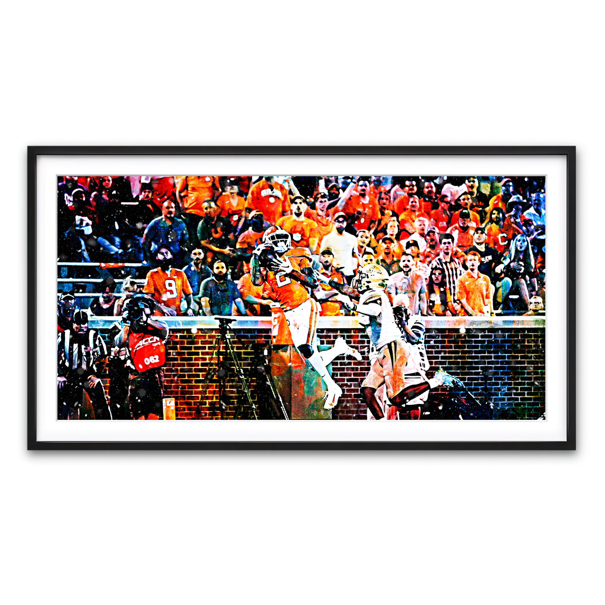 Framed Print 2x1 Black