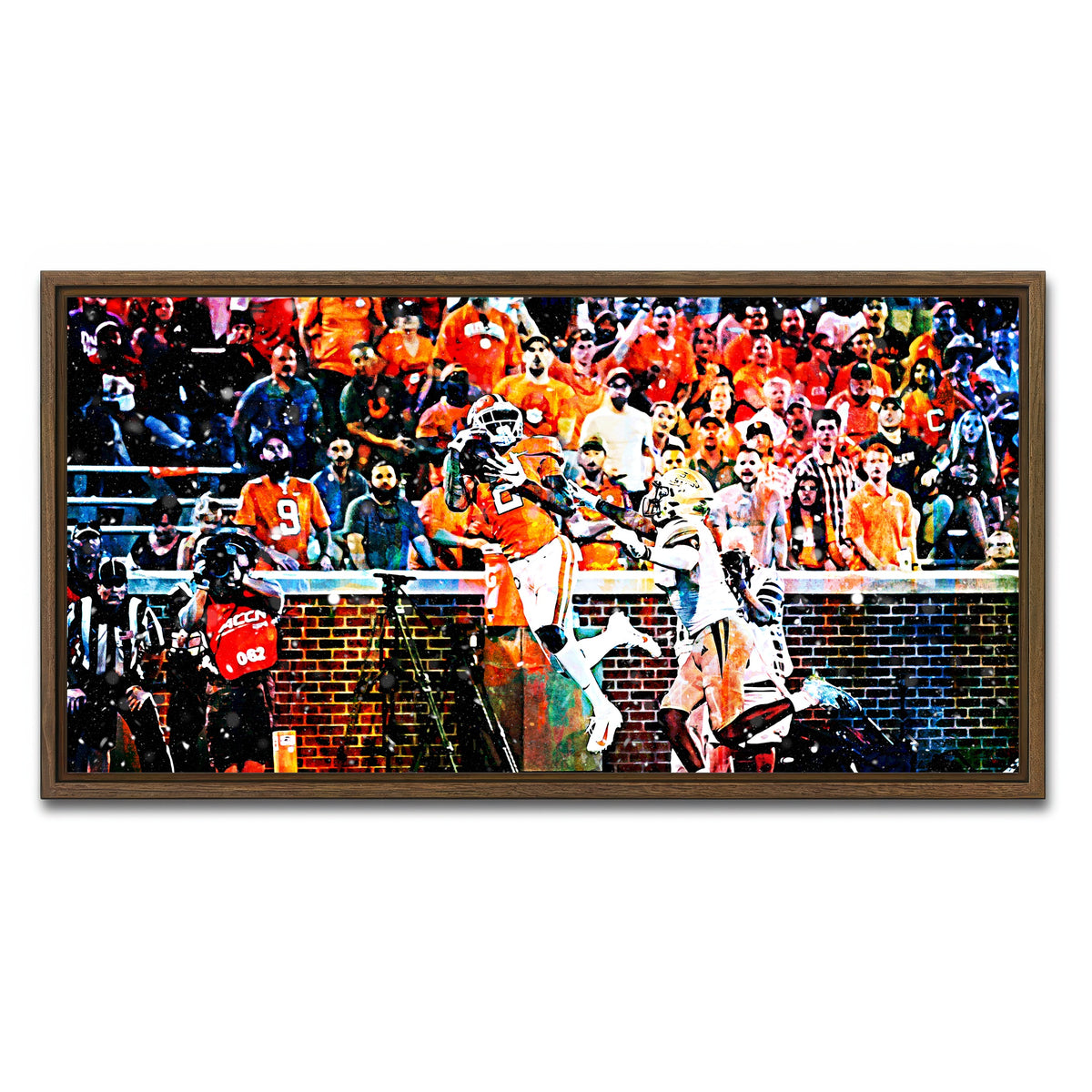 AUTO-MOCKUP WHITE | Frank Ladson | 1 Piece | Walnut Framed Canvas | group=2x1