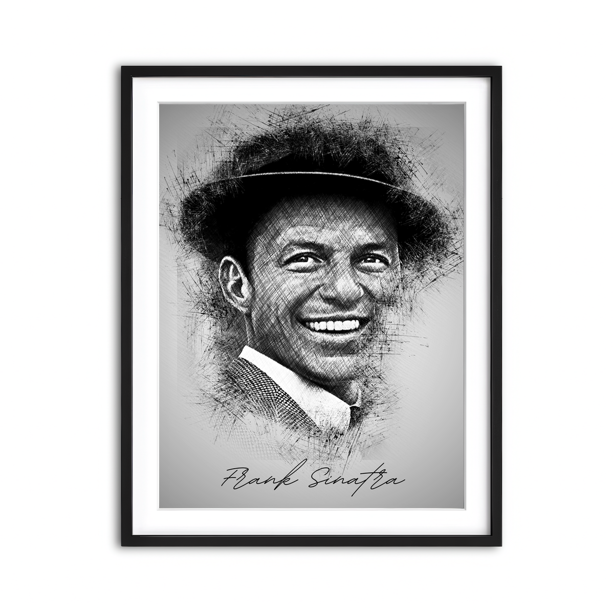 Framed Print 3x4 Black