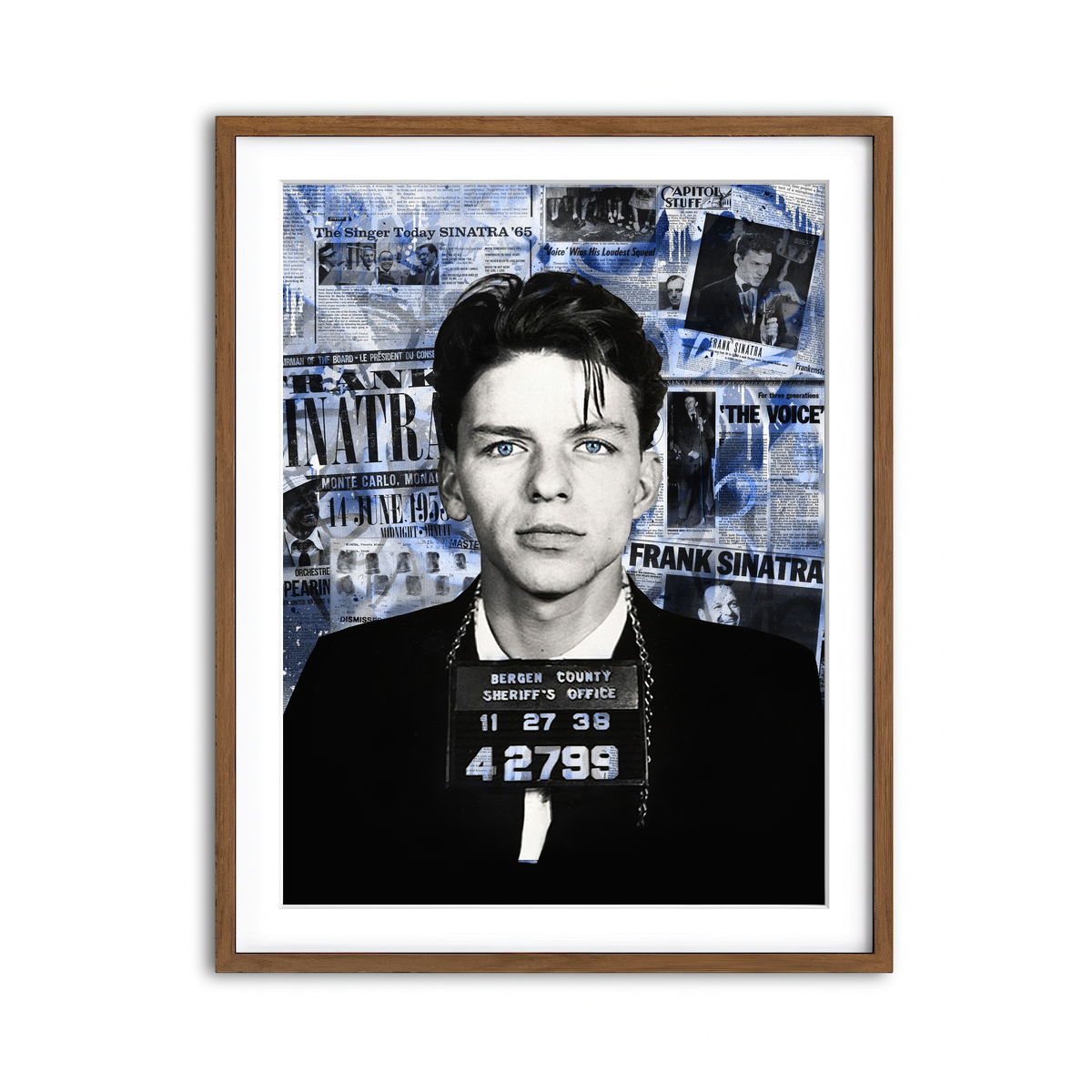 Framed Print 3x4 Walnut