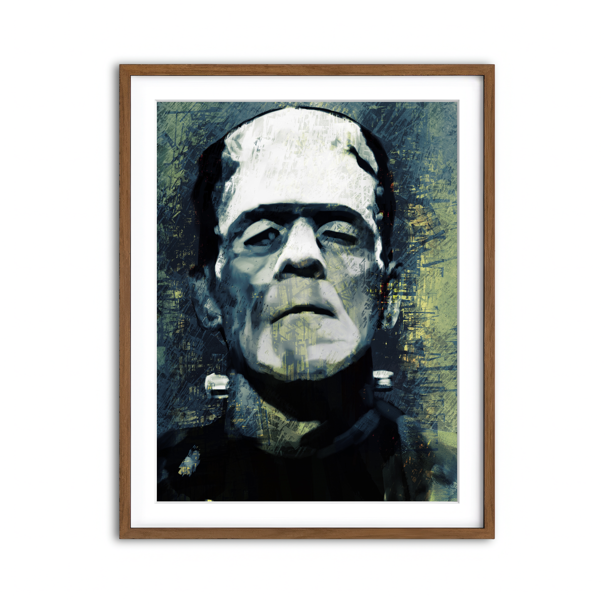 Framed Print 3x4 Walnut