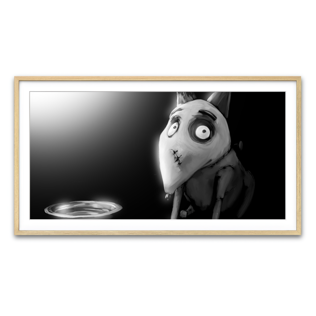 Framed Print 2x1 Natural