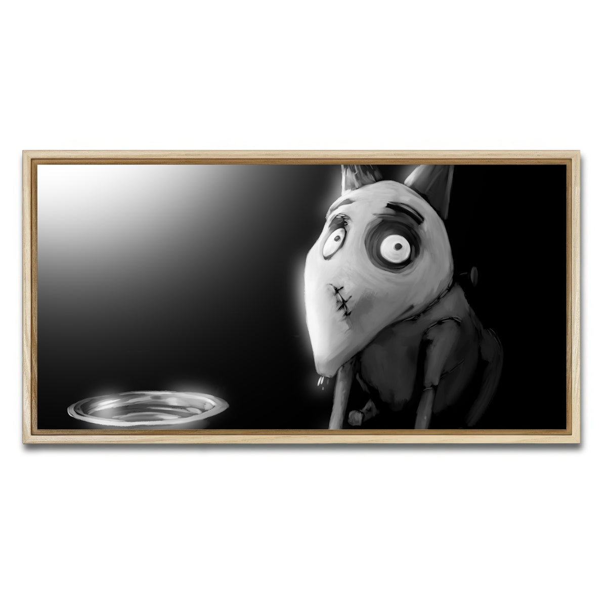 AUTO-MOCKUP WHITE | Frankenweenie | 1 Piece | Natural Framed Canvas | group=2x1