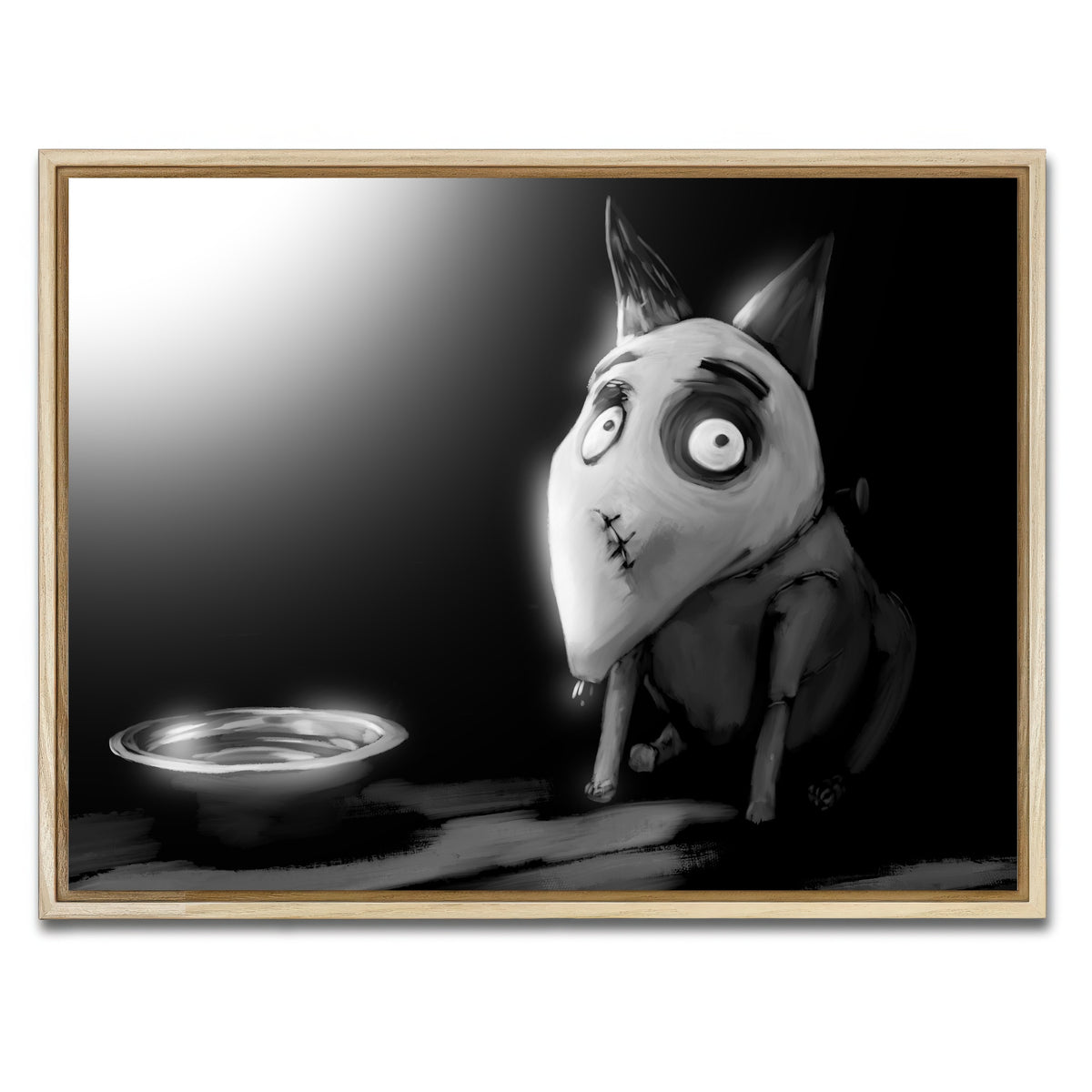 AUTO-MOCKUP WHITE | Frankenweenie | 1 Piece | Natural Framed Canvas | group=4x3
