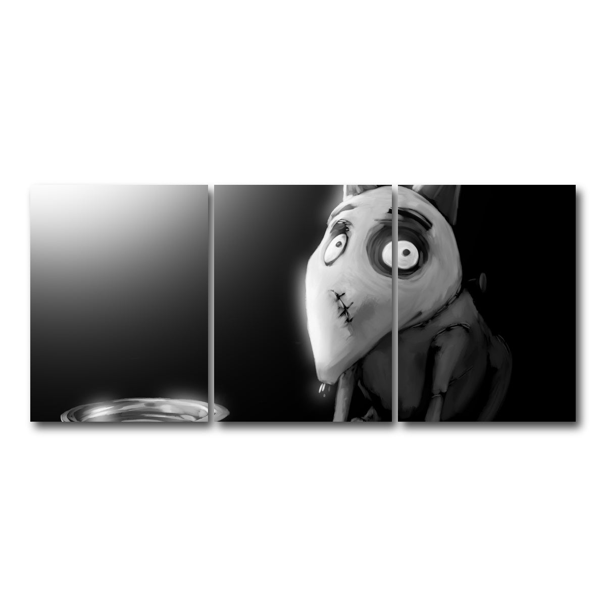 AUTO-MOCKUP WHITE | Frankenweenie | 3 Piece | Gallery Wrap Canvas | group=18x24