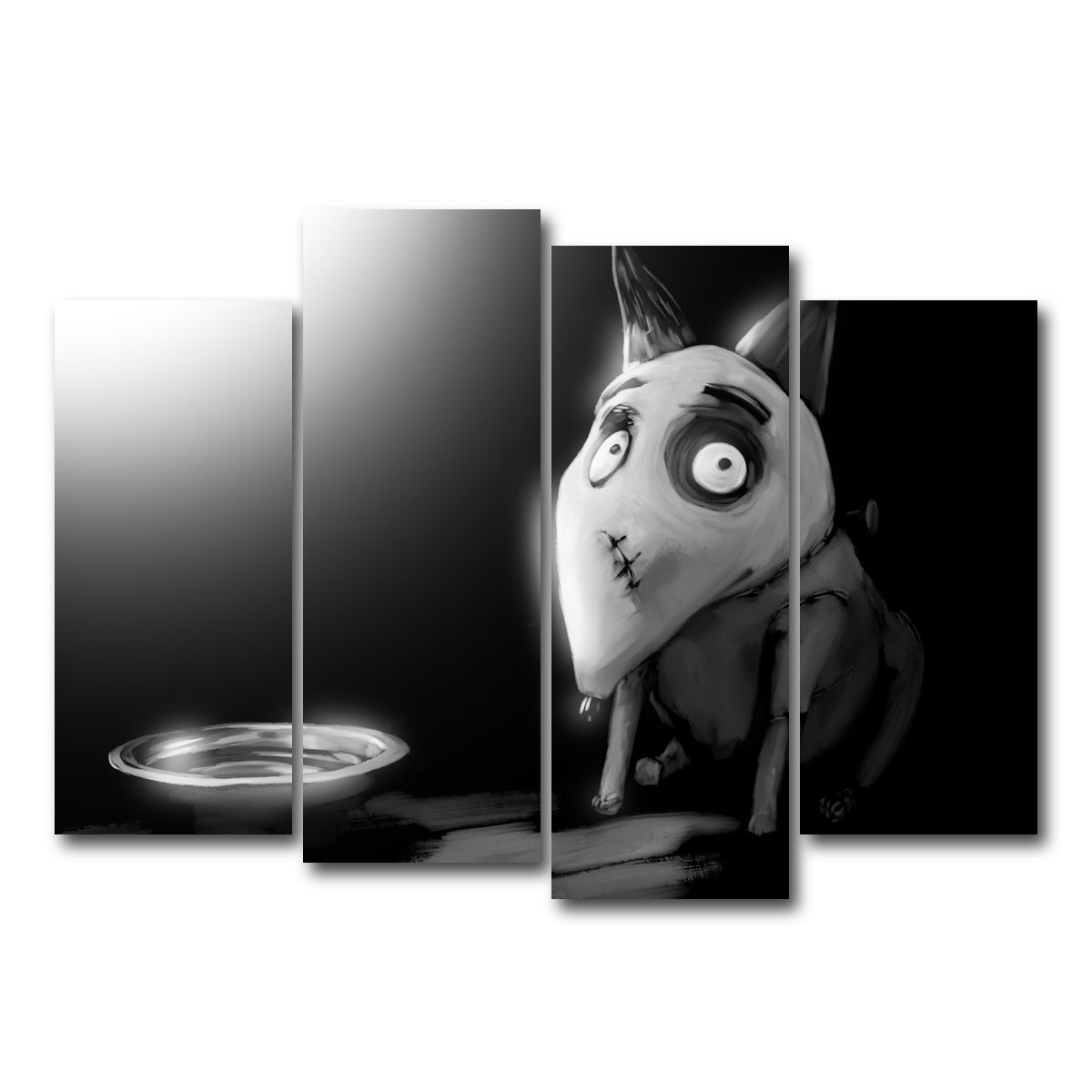 AUTO-MOCKUP WHITE | Frankenweenie | 4 Piece | Gallery Wrap Canvas | group=4_normal